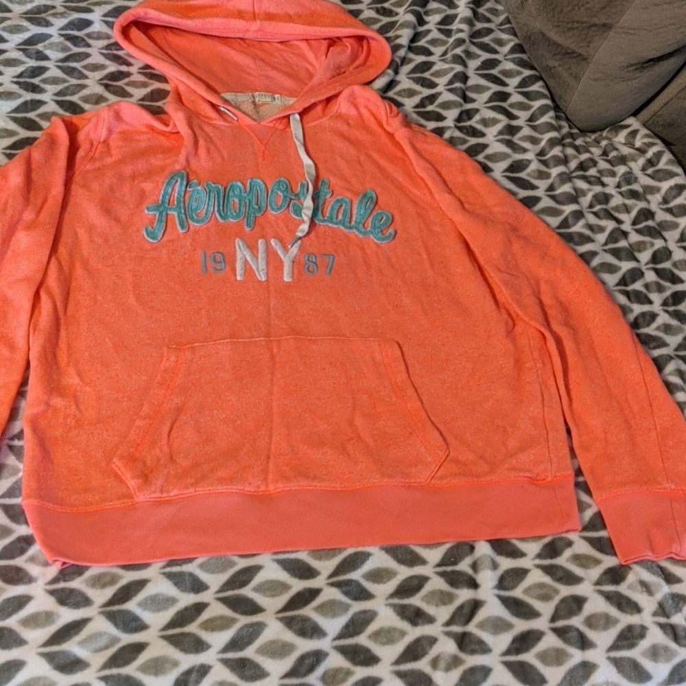 Aeropostale orange hoodie